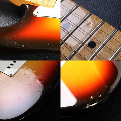 【中古】 エレキギター Fender Custom Shop 69 Stratocaster Maple FingerBoard 3color Sunburst NOS 2012年製 フェンダーカスタムショップ ストラトキャスター Relic レリック 1969 傷など