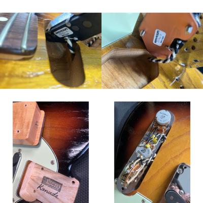 【中古】Kanade SOUND DESIGN カナデ サウンドデザイン KTL-AS Rosewood 3-Tone Sunburst エレキギター テレキャスタータイプ ピックアップ、ネック