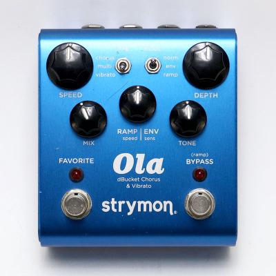 【中古】 strymon Ola Chorus dBucket Chorus & Vibrato unit ギターエフェクター 正面