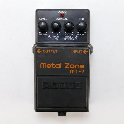 【中古】メタルゾーン エフェクター BOSS MT-2 Metal Zone ボス ギターエフェクター