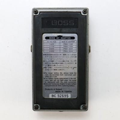 【中古】メタルゾーン エフェクター BOSS MT-2 Metal Zone ボス ギターエフェクター 裏面