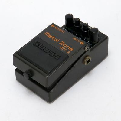 【中古】メタルゾーン エフェクター BOSS MT-2 Metal Zone ボス ギターエフェクター 全体