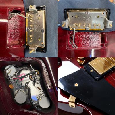 【中古】 エレキギター Gibson Les Paul Studio Wine Red Gold Hardware 1997年製 ギブソン レスポールスタジオ ゴールドパーツ ピックアップ