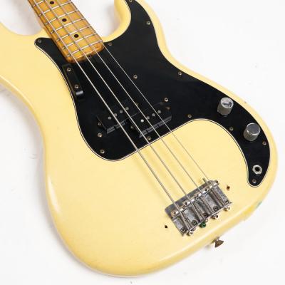 【中古】FENDER USA フェンダー Precision Bass Olympic White プレシジョンベース 1974年製 ピックアップ交換 ヴィンテージ エレキベース ボディトップ