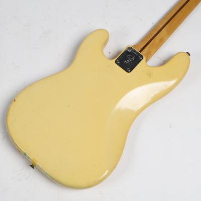 【中古】FENDER USA フェンダー Precision Bass Olympic White プレシジョンベース 1974年製 ピックアップ交換 ヴィンテージ エレキベース ボディバック