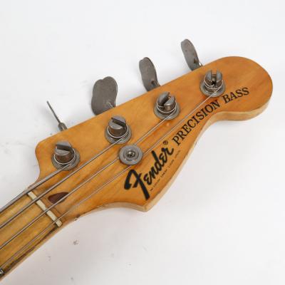 【中古】FENDER USA フェンダー Precision Bass Olympic White プレシジョンベース 1974年製 ピックアップ交換 ヴィンテージ エレキベース ヘッド