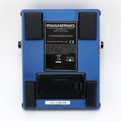 【中古】 ノイズリダクション エフェクター Rocktron HUSH THE PEDAL 裏面