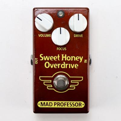 【中古】オーバードライブ エフェクター Mad Professor Sweet Honey Overdrive ギターエフェクター 正面