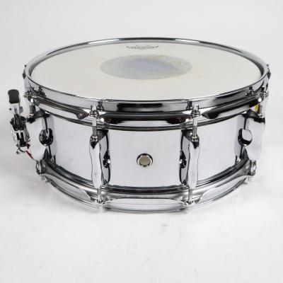 【中古】 スネアドラム サカエ SAKAE SDM1455ST 14x5.5 スチールシェル 側面