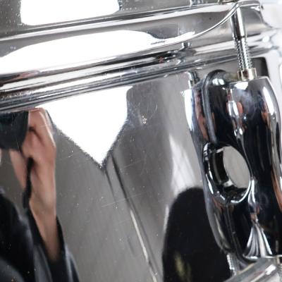 【中古】 スネアドラム サカエ SAKAE SDM1455ST 14x5.5 スチールシェル 傷