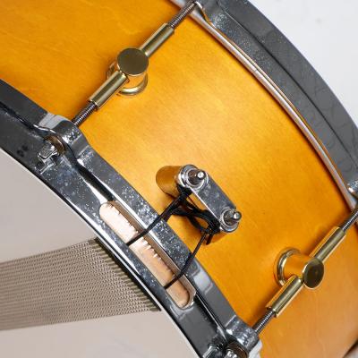 【中古】 スネアドラム カノウプス CANOPUS MO-1455 Natural Oil スネアドラム 側面