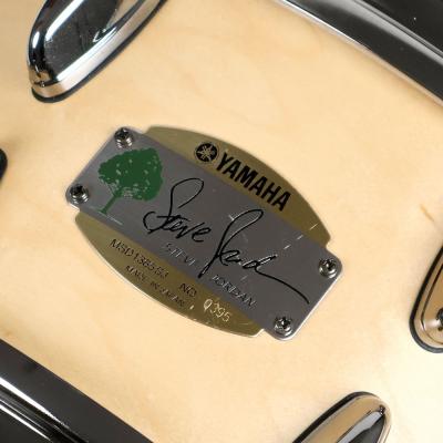 【中古】 スネアドラム ヤマハ YAMAHA MSD1365SJ 13x6.5 スティーブ・ジョーダンシグネチャーモデル エンブレム
