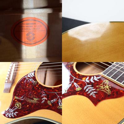 【中古】 エレキギター Gibson Custom Shop Humming Bird Quilted Maple Back & Side Natural 2001年製 ギブソン カスタムショップ ハミングバード キルトメイプル 内部 傷