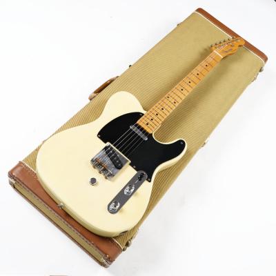 【中古】 エレキギター Fender Cutom Shop Telecaster with B-Bender Maple FingerBoard Blonde 1992年製 初期型 丸ロゴカスタムショップ フェンダーカスタムショップ テレキャスター Bベンダー String Bender