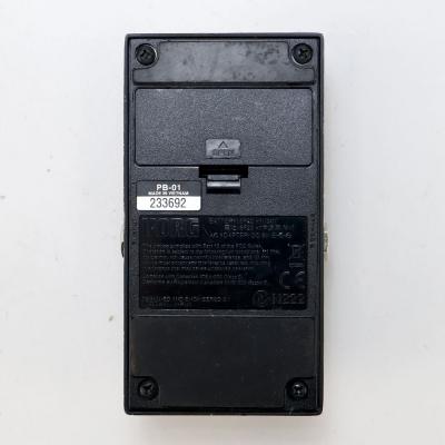 【中古】 チューナー コルグ ピッチブラック KORG PB-01 PITCHBLACK ペダルチューナー 裏面