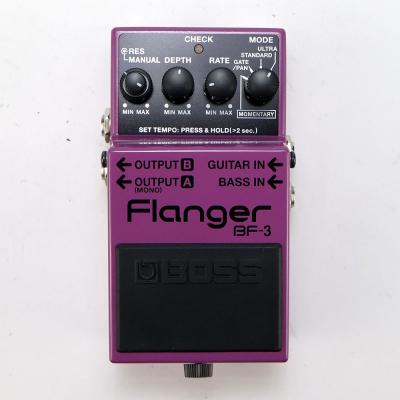 【中古】 フランジャー エフェクター BOSS BF-3 Flanger ギターエフェクター 正面