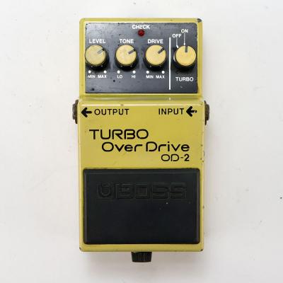 【中古】ターボオーバードライブ エフェクター BOSS OD-2 TURBO OverDrive ボス ギターエフェクター