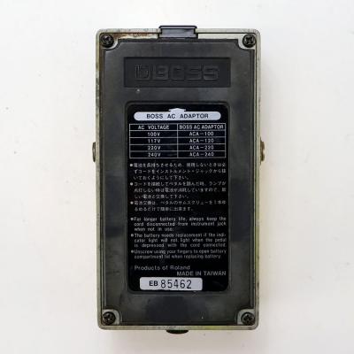 【中古】ターボオーバードライブ エフェクター BOSS OD-2 TURBO OverDrive ボス ギターエフェクター 裏面