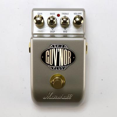 【中古】 オーバードライブ エフェクター MARSHALL Gv-2 Guv’Nor Plus ギターエフェクター 正面