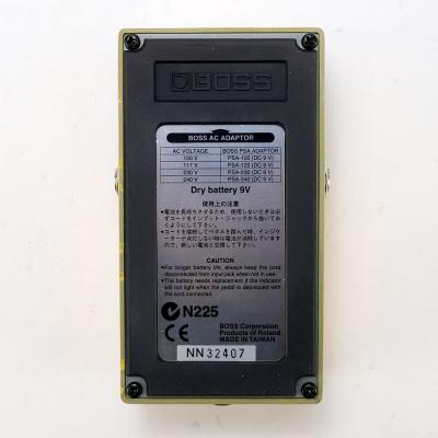 【中古】オーバードライブ ディストーション エフェクター BOSS OS-2 OverDrive Distortion ギターエフェクター 裏面