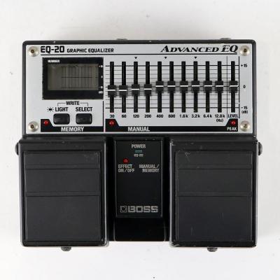 【中古】 イコライザー BOSS EQ-20 Graphic Equalizer ADVANCED EQ グラフィックイコライザー グライコ ギターエフェクター