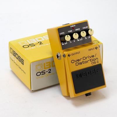 【中古】オーバードライブ ディストーション エフェクター BOSS OS-2 OverDrive Distortion ギターエフェクター
