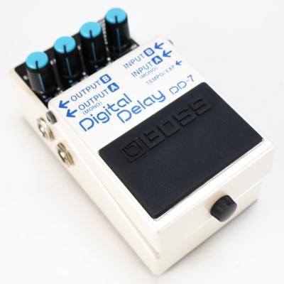 【中古】ディレイ エフェクター BOSS DD-7 Digital Delay ギターエフェクター デジタルディレイ 本体画像 斜め