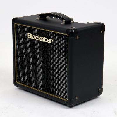 【中古】 ギターアンプ コンボ 小型真空管アンプ BLACKSTAR HT-1R 1w 1ワット フルチューブ リバーブ搭載 ブラックスター 全体