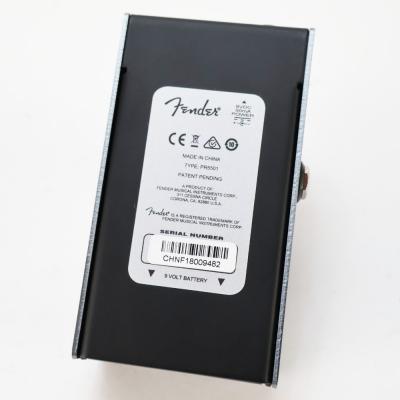 【中古】 Fender Engager Boost ブースター ギターエフェクター 本体画像 裏