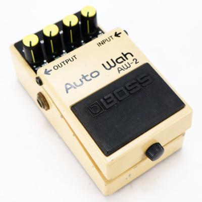 【中古】 オートワウ エフェクター BOSS AW-2 Auto Wah ギターエフェクター 本体画像 斜め