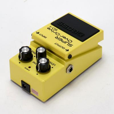 【中古】 スーパーオーバードライブ エフェクター BOSS SD-1 Super Over Drive ギターエフェクター 全体