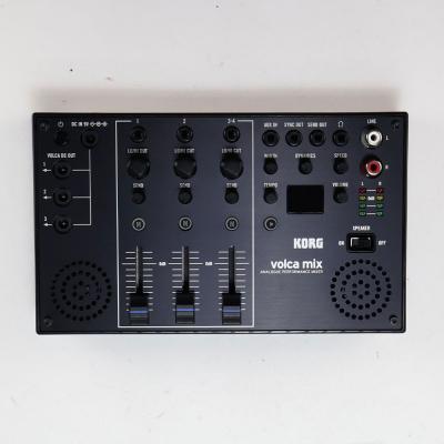 【中古】 KORG volca mix ボルカミックス アナログパフォーマンスミキサー 正面