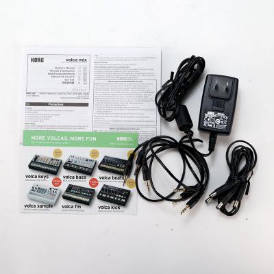 【中古】 KORG volca mix ボルカミックス アナログパフォーマンスミキサー 付属品