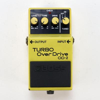 【中古】ターボオーバードライブ エフェクター BOSS OD-2 TURBO OverDrive Made in Japan ボス ギターエフェクター