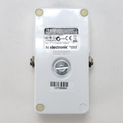 【中古】 ポリチューン2 ギターチューナー tc electronic PolyTune 2 ポリフォニックチューナー 裏面