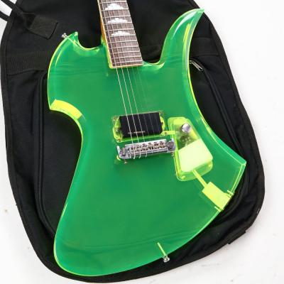 【中古】 エレキギター Fernandes Burny MG-115CGR hide Model JELLY フェルナンデス バーニー ボディ画像