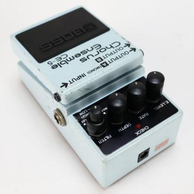 【中古】コーラスアンサンブル エフェクター BOSS CE-5 Chorus Ensemble ギターエフェクター 本体画像 斜め