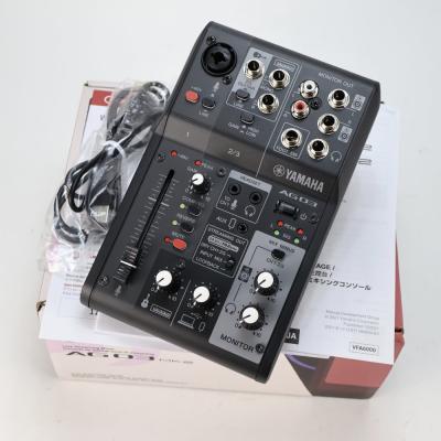 【中古】 ミキサー ヤマハ YAMAHA AG03 mk2 ライブストリーミングミキサー