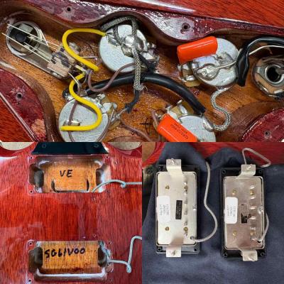 【中古】 エレキギター Gibson SG Standard ’61 Maestro Vibrola Vintage Cherry 2021年製 ギブソン SG マエストロヴァイブローラ搭載 内部