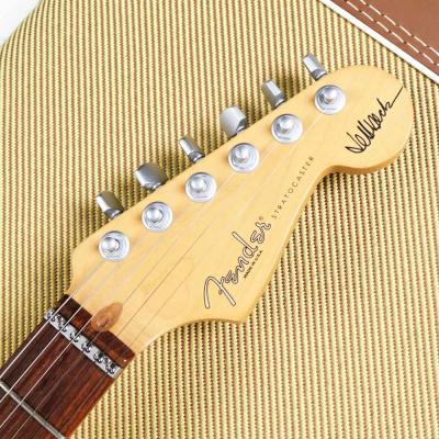 【中古】 エレキギター Fender Jeff Beck Stratocaster Rosewood Fingerboard Olympic White 2005年製 フェンダー ジェフ・ベック ストラトキャスター ノイズレスピックアップ搭載 ヘッド画像