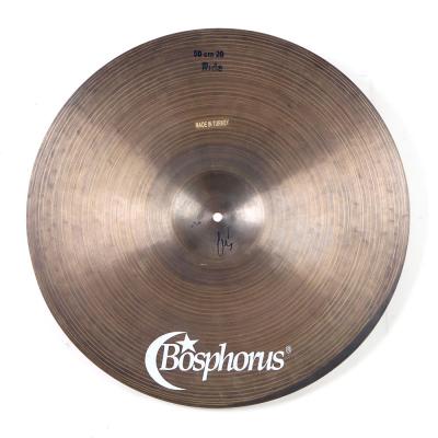 【中古】 ライドシンバル ボスフォラスシンバル Bosphorus Cymbals 20th Anniversary Series Ride 20インチ 裏面