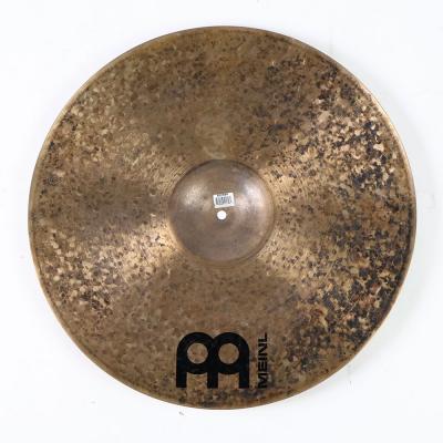 【中古】 ライドシンバル マイネル MEINL Byzance Dark Raw Bell Ride 22インチ ライドシンバル 裏面