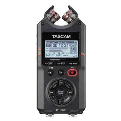 TASCAM タスカム DR-40XP 32ビットフロート録音対応 4chポータブルレコーダー USB Type-C対応 オーディオインターフェース