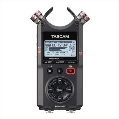 TASCAM タスカム DR-40XP 32ビットフロート録音対応 4chポータブルレコーダー USB Type-C対応 オーディオインターフェース フロント画像