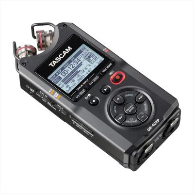 TASCAM タスカム DR-40XP 32ビットフロート録音対応 4chポータブルレコーダー USB Type-C対応 オーディオインターフェース 斜めアングル画像1