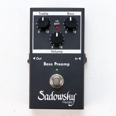 【中古】 Sadowsky SBP-2 Bass Preamp ベースプリアンプ
