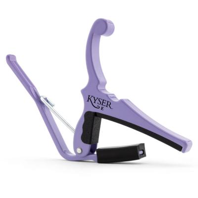 Kyser カイザー KGEFLHA Fender Classic Color Quick-Change Electric Capo Lavender Haze ギター用カポタスト