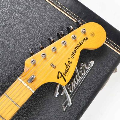 【中古】 エレキギター Fender Stratocaster 3-Tone Sunburst 70’s 1972年製ネック 1974年製ピックアップ フェンダー ストラトキャスター 1970年代 ヘッド画像