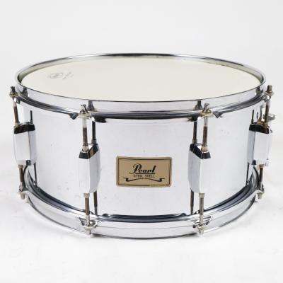 【中古】 スネアドラム パール Pearl Steel shell 14x6.5