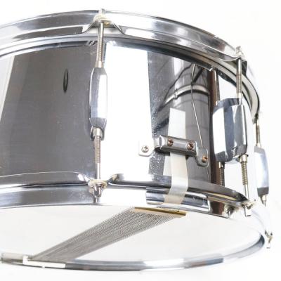 【中古】 スネアドラム パール Pearl Steel shell 14x6.5 ストレイナー 2